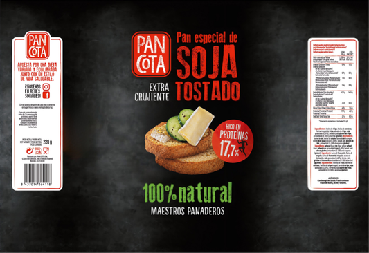 PAN ESPECIAL DE SOJA TOSTADO (Oferta de 14 bolsas)