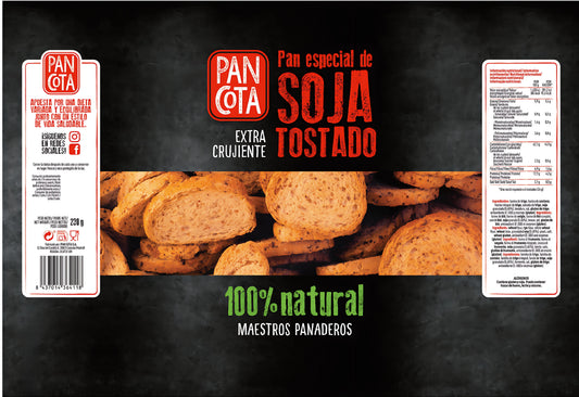 PAN ESPECIAL DE SOJA TOSTADO (Oferta de 8 bolsas)